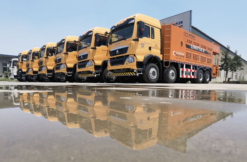 稀漿封層車微表處施工